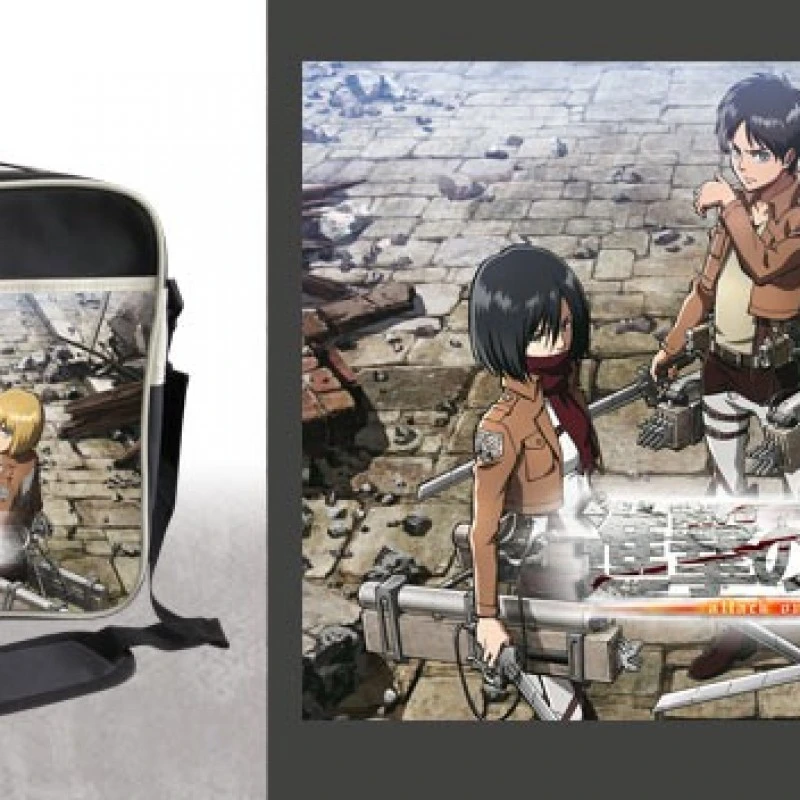 Attack On Titan - Sac Coursier Trio-Brother 1 Attack On Titan - Sac Coursier Trio-Brother