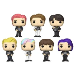 BTS - Pack 7 Figurines POP Rocks Vinyl Butter