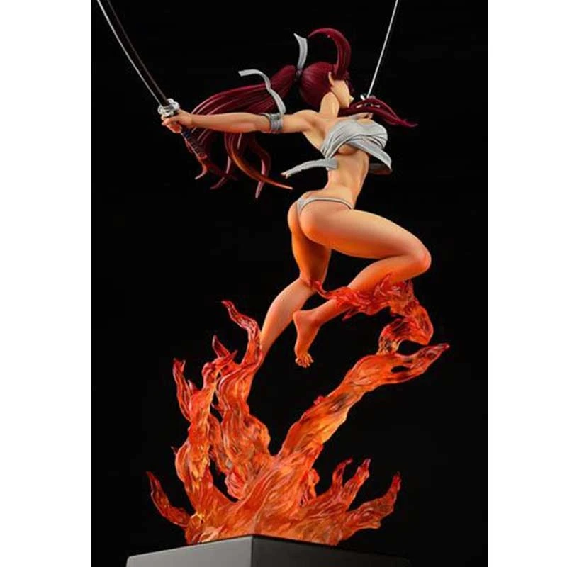 Fairy Tail - Figurine Erza Scarlet - Samurai Ver. Kurenai 2 Fairy Tail - Figurine Erza Scarlet - Samurai Ver. Kurenai – Image 2