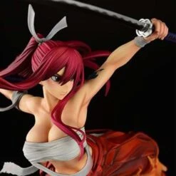Fairy Tail - Figurine Erza Scarlet - Samurai Ver. Kurenai 5 Fairy Tail - Figurine Erza Scarlet - Samurai Ver. Kurenai -Modèles Figurines Magasin fairy tail figurine erza scarlet samurai ver kurenai 2