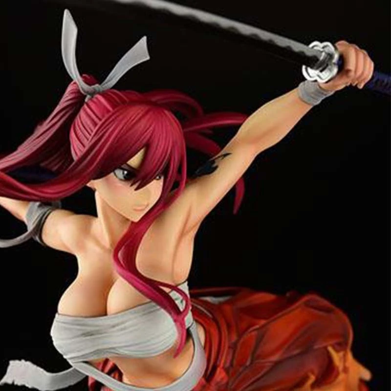 Fairy Tail - Figurine Erza Scarlet - Samurai Ver. Kurenai 3 Fairy Tail - Figurine Erza Scarlet - Samurai Ver. Kurenai – Image 3