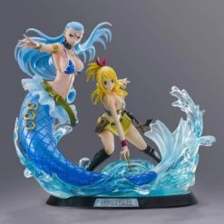 Fairy Tail - Figurine Lucy & Aquarius - HQF Tsume