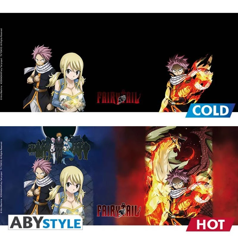 Fairy Tail - Mug Thermo-Récatif Natsu & Lucy 2 Fairy Tail - Mug Thermo-Récatif Natsu & Lucy – Image 2