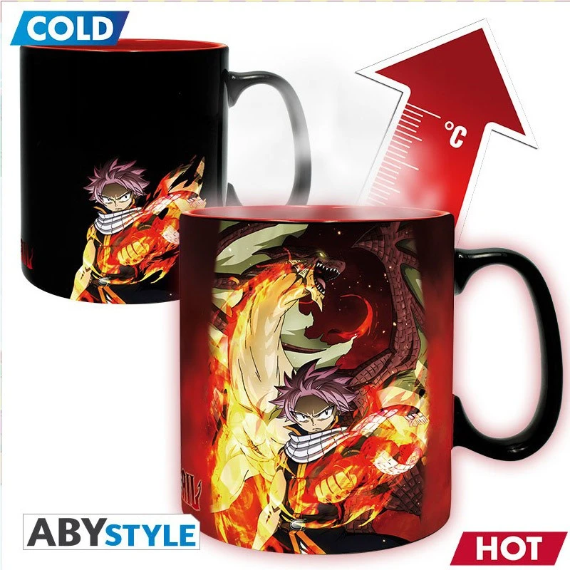Fairy Tail - Mug Thermo-Récatif Natsu & Lucy 1 Fairy Tail - Mug Thermo-Récatif Natsu & Lucy