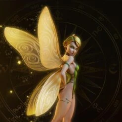 Fairytale Fantasies - Statuette Tinkerbell La Fée Clochette