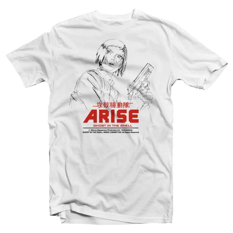 Ghost In The Shell Arise - T-shirt Motoko-Line 1 Ghost In The Shell Arise - T-shirt Motoko-Line