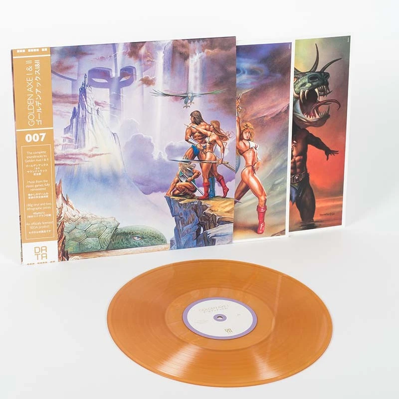 Golden Axe 1 & 2 OST Disque Vinyle 2 Golden Axe 1 & 2 OST Disque Vinyle – Image 2