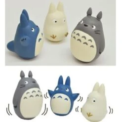 Mon Voisin Totoro - Set De 3 Figurines.