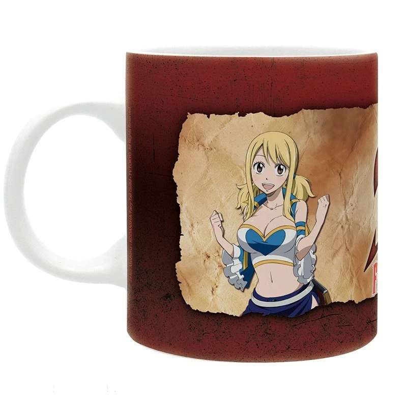 Mug Fairy Tail - Natsu Lucy Et Happy 2 Mug Fairy Tail - Natsu Lucy Et Happy – Image 2