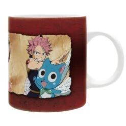 Mug Fairy Tail - Natsu Lucy Et Happy