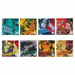 My Hero Academia - Lot 8 Serviettes à Main - Ultra Impact