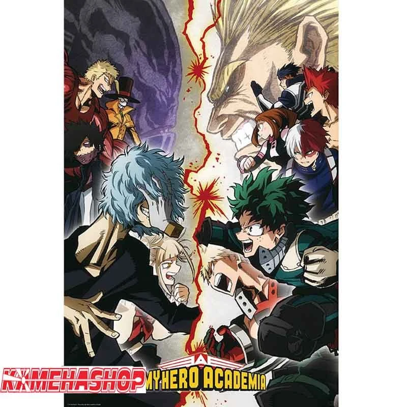My Hero Academia - Poster Héros VS. Villains 1 My Hero Academia - Poster Héros VS. Villains