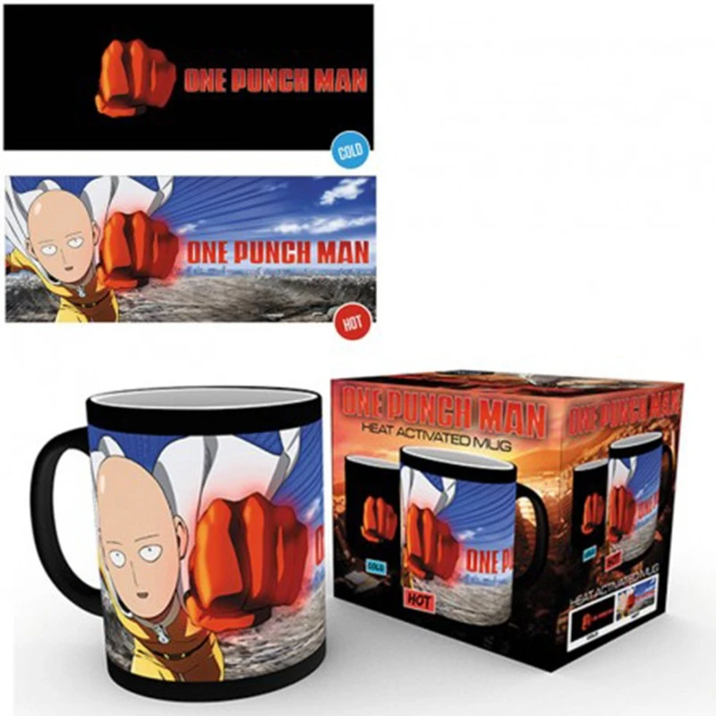 One Punch Man - Mug Thermo-Réactif Saitama 1 One Punch Man - Mug Thermo-Réactif Saitama