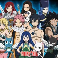 Poster Fairy Tail Groupe