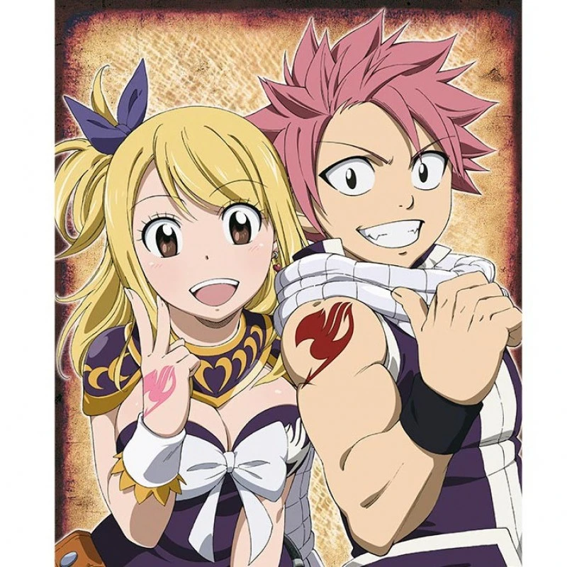 Poster Natsu Et Lucy 2 Poster Natsu Et Lucy – Image 2