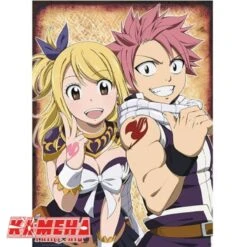 Poster Natsu Et Lucy