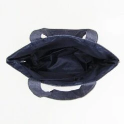 Sac Cabas Style Jeans Chat Bus -Modèles Figurines Magasin sac cabas jean chat bus 2