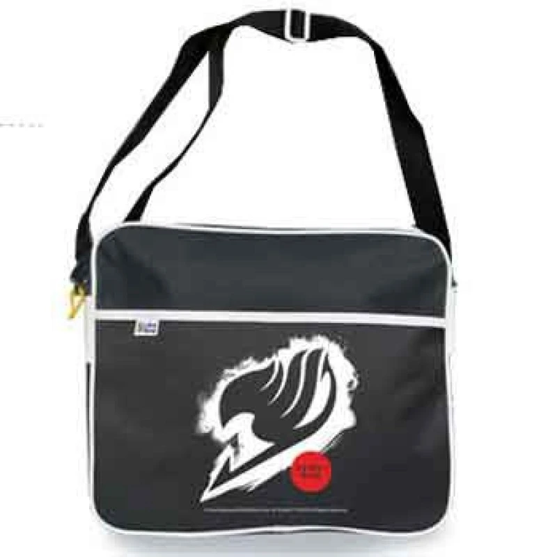 Fairy Tail - Sac Coursier De La Guilde - Logo Blanc 2 Fairy Tail - Sac Coursier De La Guilde - Logo Blanc – Image 2