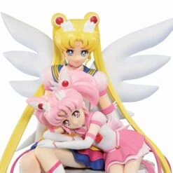 Sailor Moon Eternal - Figurine Sailor Moon Et Chibi Moon