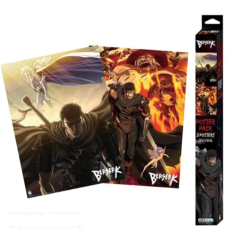 Set 2 Posters Berserk 1 Set 2 Posters Berserk