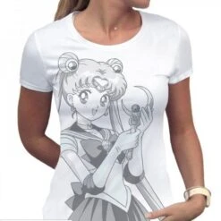 T-shirt Bunny Et Sceptre Lunaire