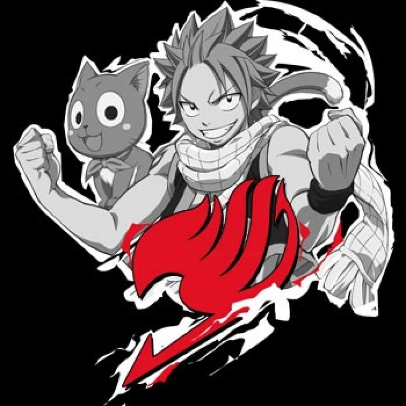 Fairy Tail - T-shirt Natsu Cloud 2 Fairy Tail - T-shirt Natsu Cloud – Image 2