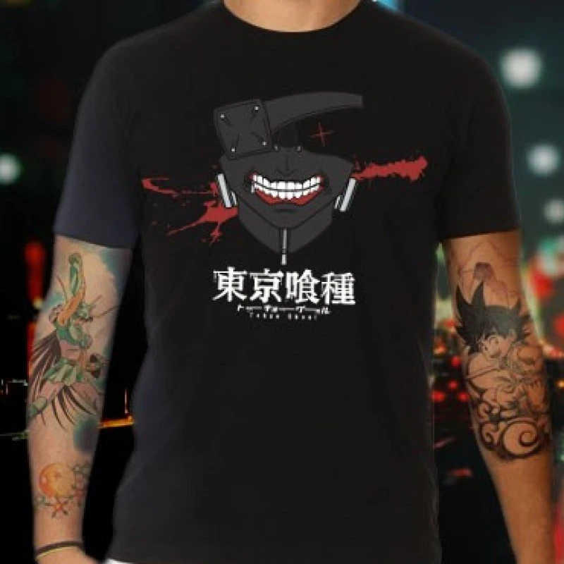 T-shirt Kaneki Mask 1 T-shirt Kaneki Mask